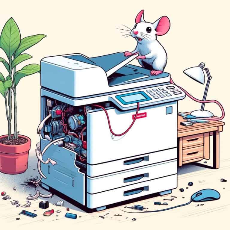 mesin fotocopy tikus