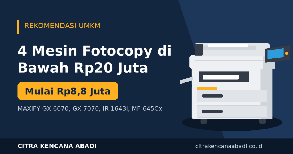 mesin fotocopy murah di bawah 20 juta